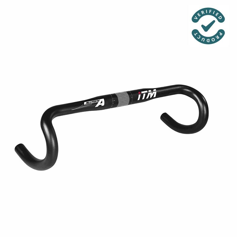 MANILLAR ITM ALUTECH 7075 400 mm 31.8 ALUMINIO NEGRO ANODIZADO