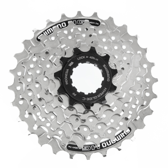 SHIMANO Cassette 7v 11-28 CS-HG41 11-13-15-18-21-24-28