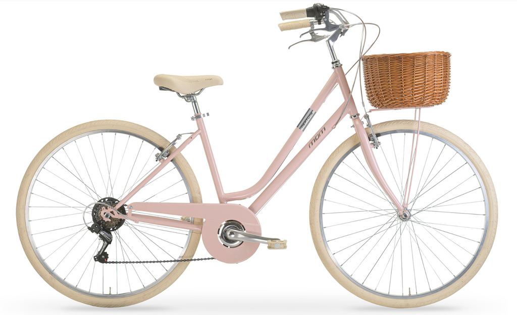Bicicleta paseo MBM Neptune 28" 6v rosa