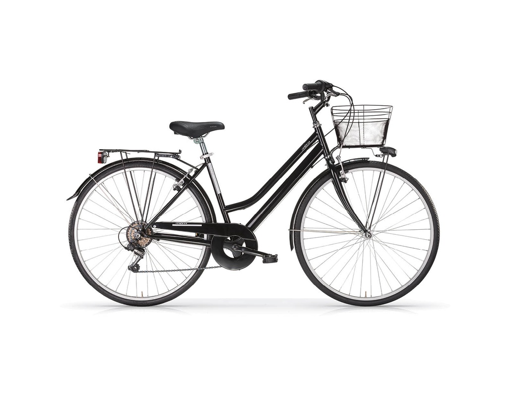 Bicicleta paseo MBM Touring 28" 6v Negro