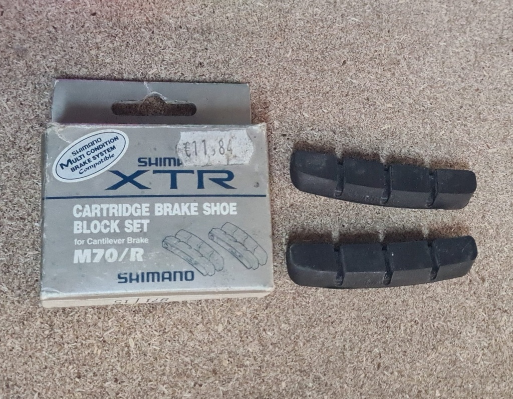 Set de zapatas de freno de tipo cartucho M70R SHIMANO XTR