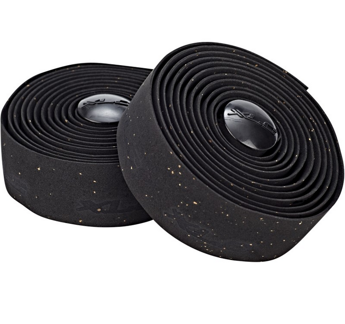 XLC Cinta de manillar negra y puntos