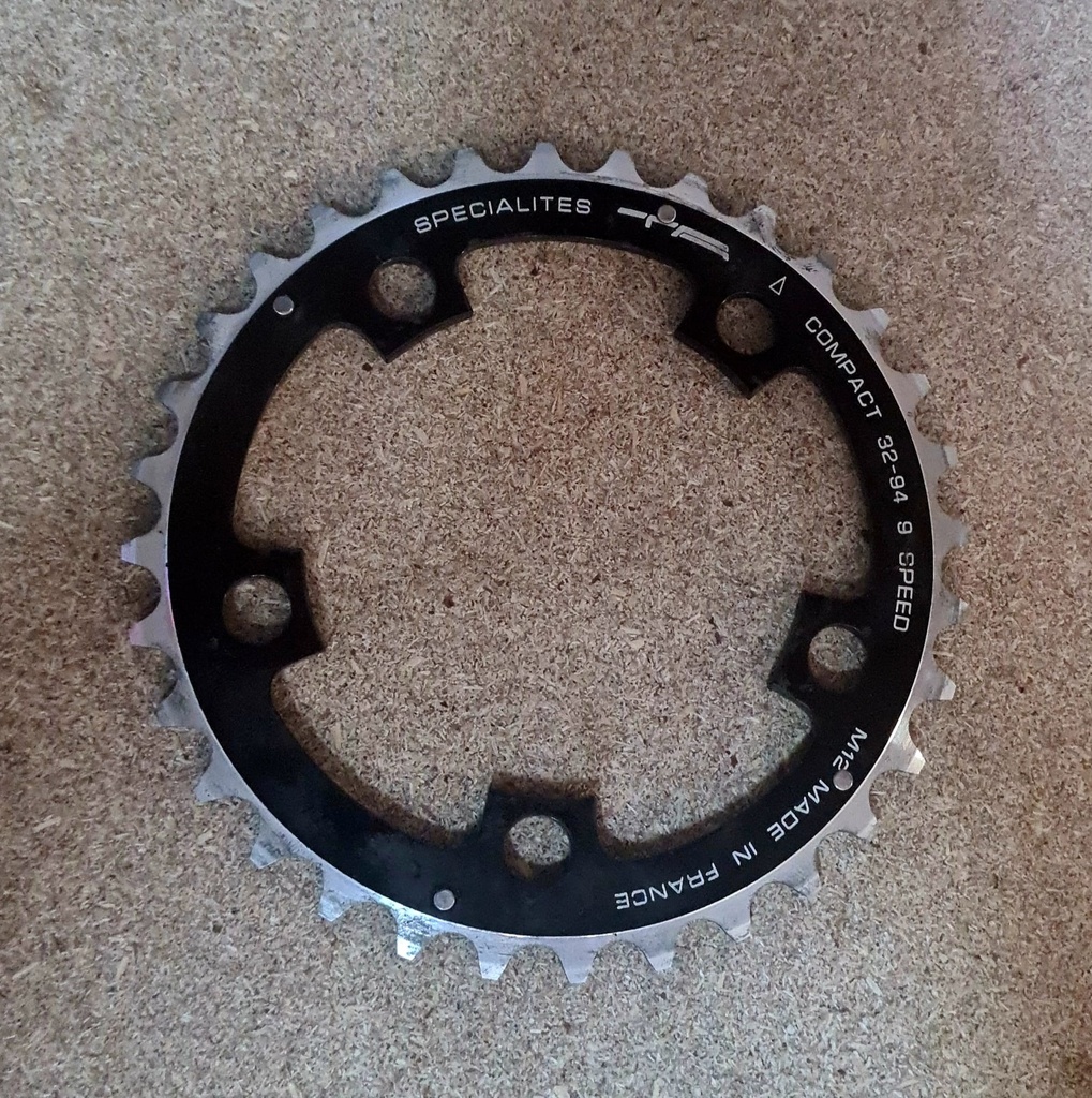 Plato Specialites 94x5 32 dientes Compact NEGRO