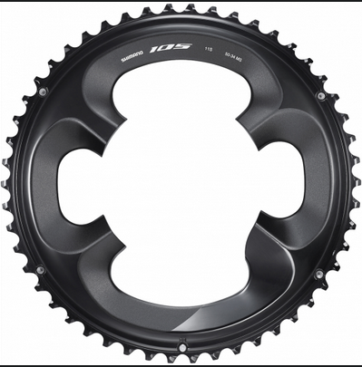 SHIMANO 105 Plato 50D para FC-R7000 (negro)