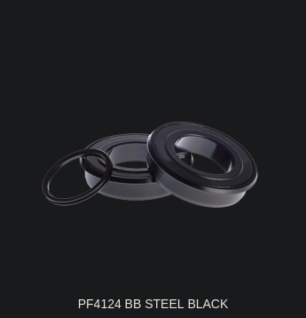 ROTOR CARTUCHO DE PEDALIER  PF4124 BB STEEL BLACK