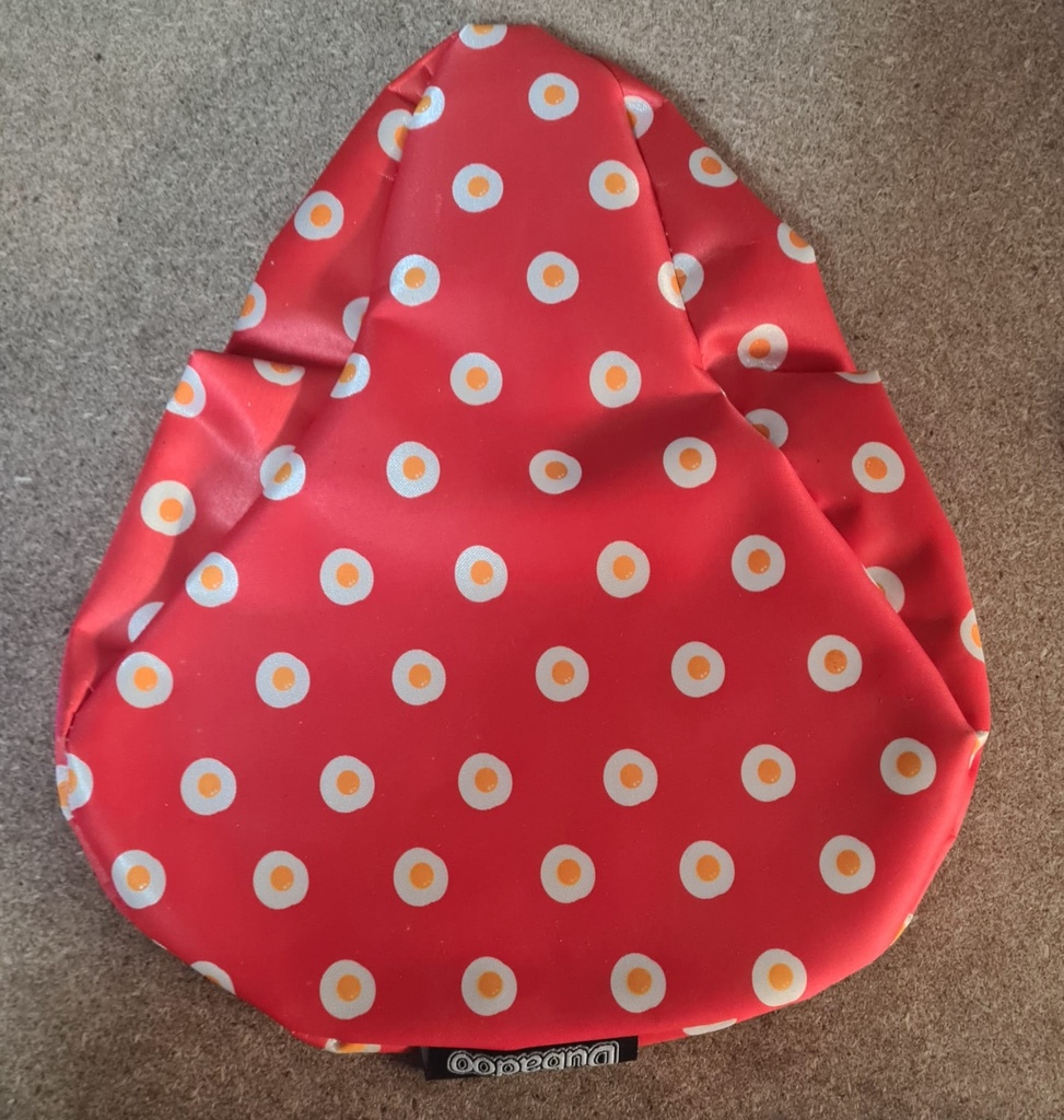 Funda de sillin rojo