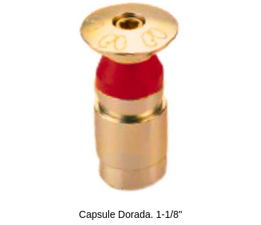 Woodman Capsule Dorada. 1-1/8"