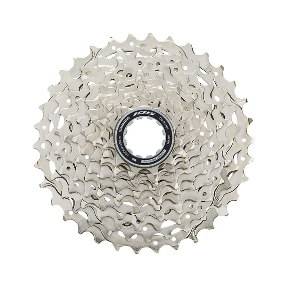 SHIMANO 105 Cassette de piñones CS-R7101-12 12 velocidades 11-12-13-14-15-17-19-21-24-27-30-34D