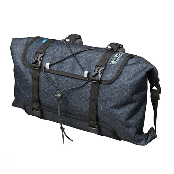 PRO Gravel Bolsa Manillar - Negro - Estampado Gris / 8L