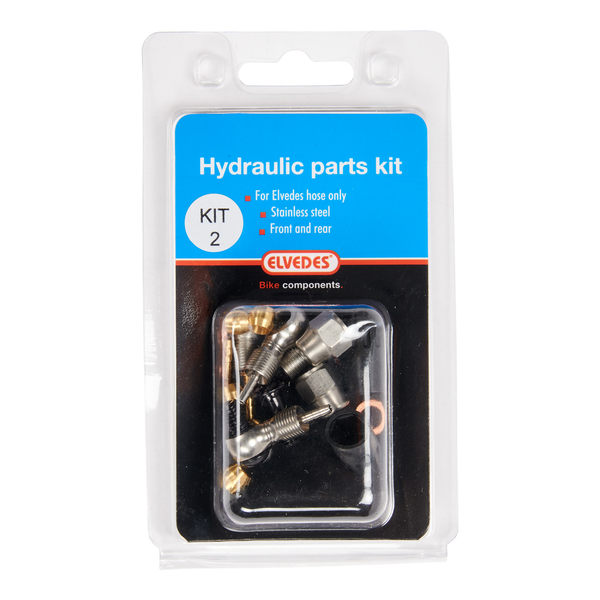 KIT 2 HIDRÁULICO M8+BANJO INOX