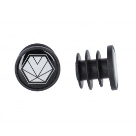 Tapones de manillar XLC GR-X04 negro