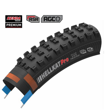 KENDA Cubierta Hellkat 27.5x2.40 60TPI