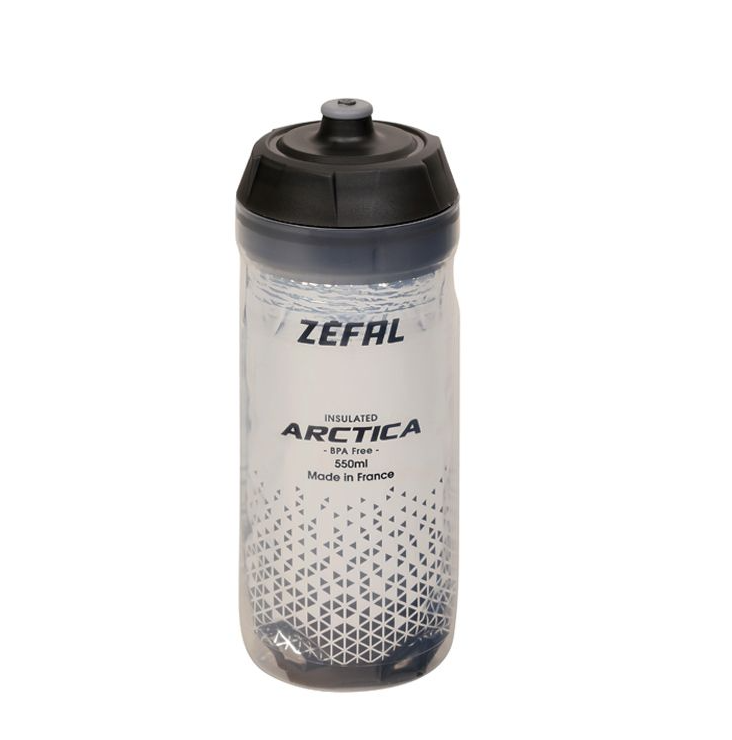 BIDON ISOTERMICO ZEFAL ARCTICA NEGRO 550 ml