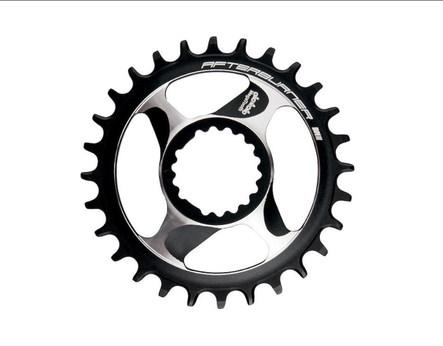 PLATO FSA AFTERBURNER DIRECT MOUNT 34 DIENTES 1x11V ALUMINIO NEGRO/PLATA WA782