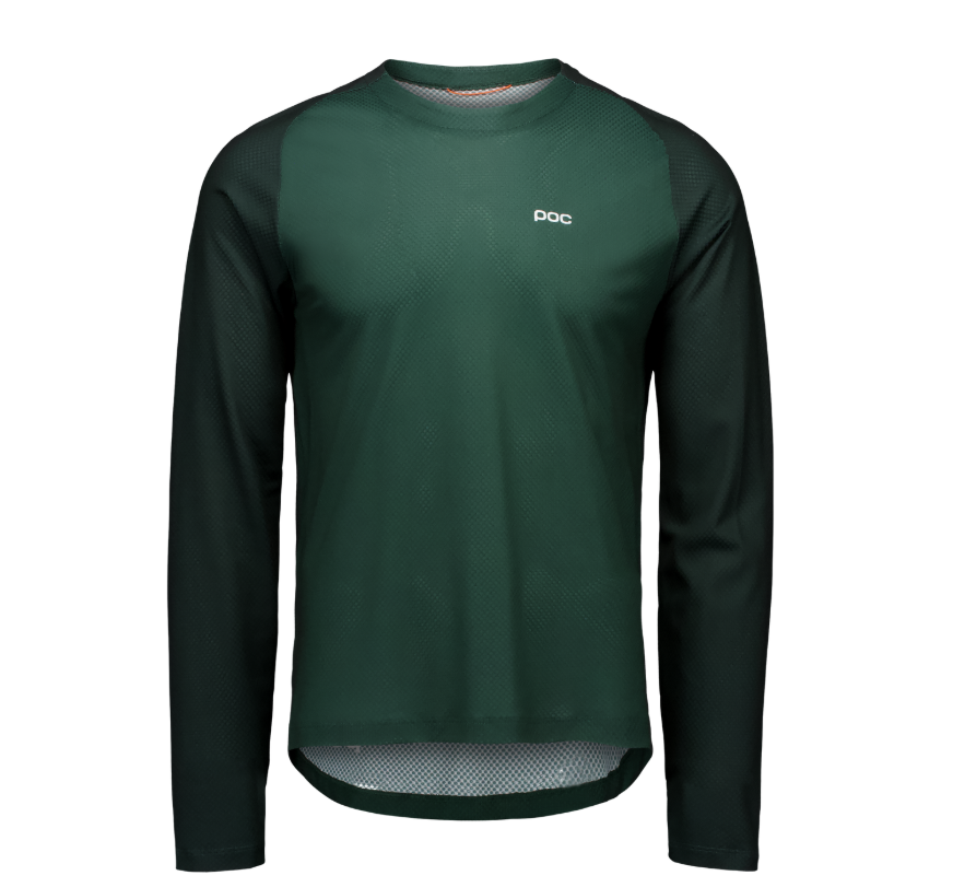 POC Men's Motion Air Long Sleeve MTB Jersey M Green
