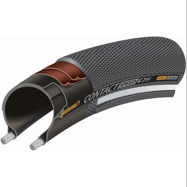 CUBIERTA CONTINENTAL CONTACT SPEED 650x32C RIGIDE NEGRO 32-584  27.5´