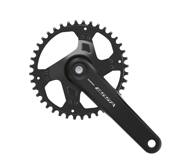 SHIMANO ESSA Juego de bielas FC-U2000-1 8/7 velocidades 170,0 mm 40D Color de serie