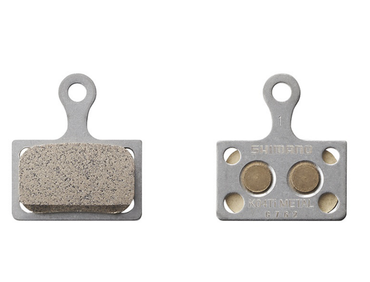 Pastilla metálica K04Ti-MX y muelle (par)