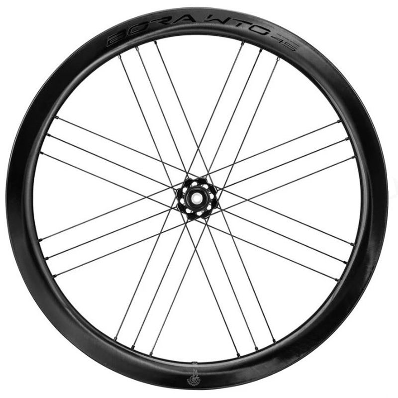 JUEGO DE RUEDAS CAMPAGNOLO BORA WTO 45 2WF C23 TUBELESS READY DISCO CENTERLOCK HG11 CARBONO