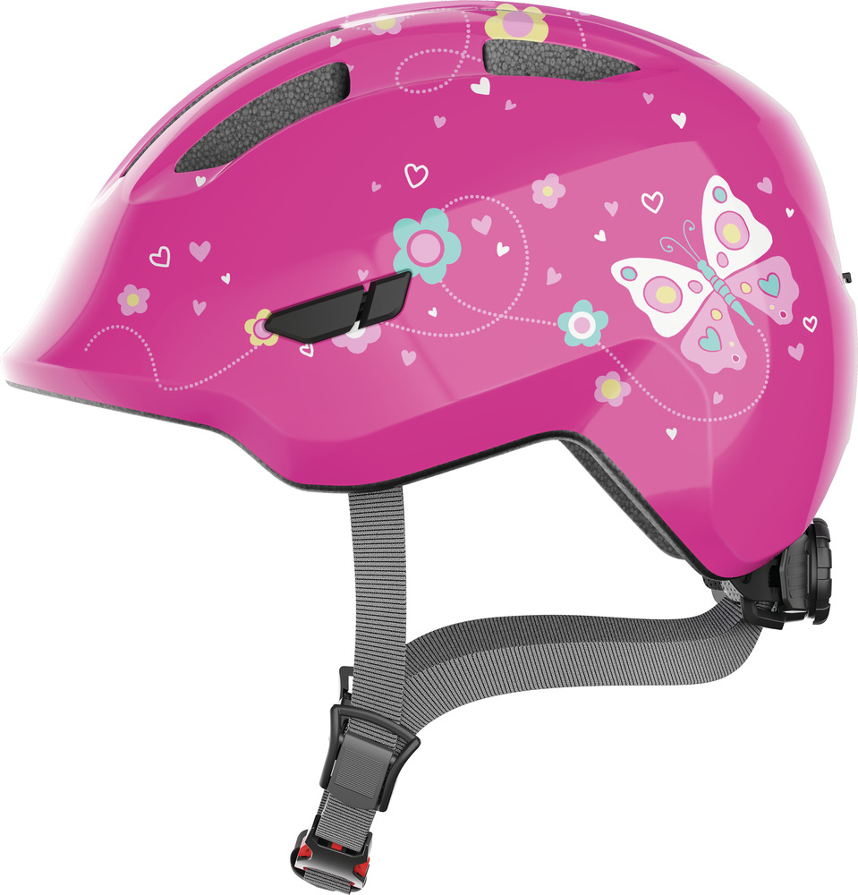 Casco Smiley 3.0 pink butterfly M