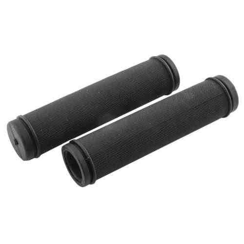 Puños MTB de goma antideslizante negro