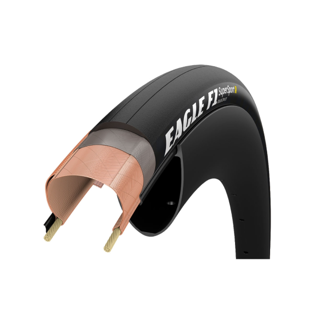 Cubierta Eagle F1 SuperSport R 700x28 TLC Black