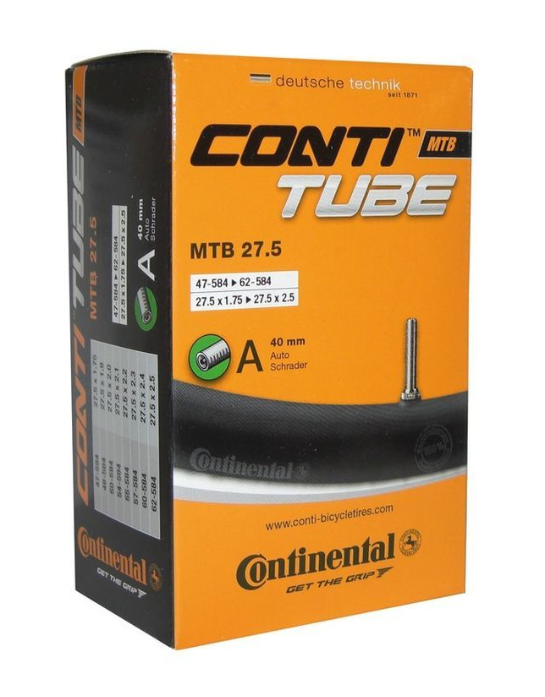 CAMARA CONTINENTAL MTB 27.5 x1.75-2.40 VALVULA STANDARD 40 mm (47-62/584)