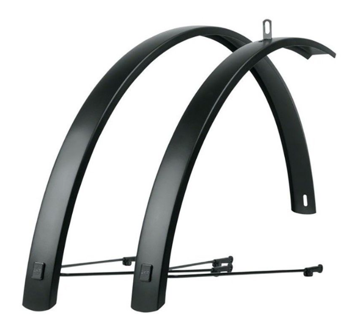 JUEGO DE GUARDABARROS SKS EDGE TREKKING 28" 56 mm ALU NEGRO