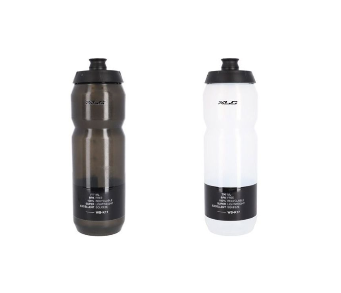 XLC WB-K17 BIDON 750 ml TRANSPARENTE