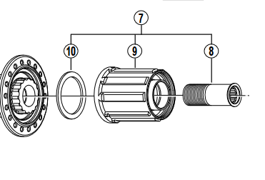 NUCLEO PARA FH-RM35 8/9/10s