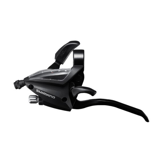 SHIMANO Mando/Palanca Iz. 3v Negro ST-EF500 4 Dedos