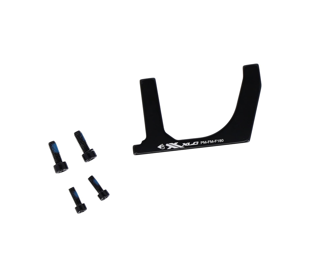 XLC BR-X108 ADAPTADOR FRENO DISCO DELANTERO FLAT MOUNT A POST MOUNT ø180 mm