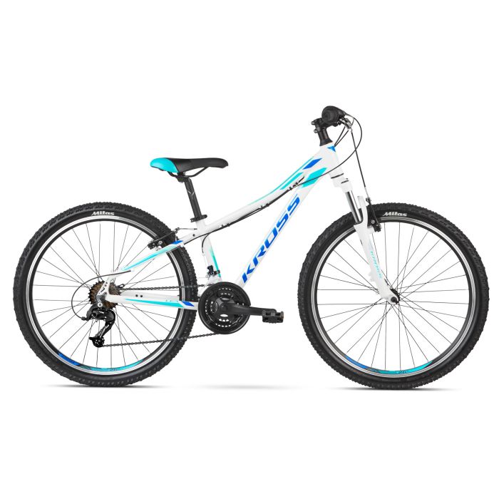 Bicicleta | Kross Lea 1.0 [talla M, 19] Blanco/azul